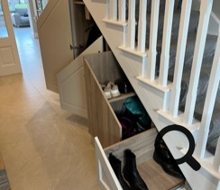 under stairs storage